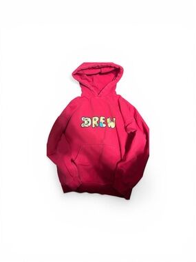 Drew hoodie- teddy font size medium
